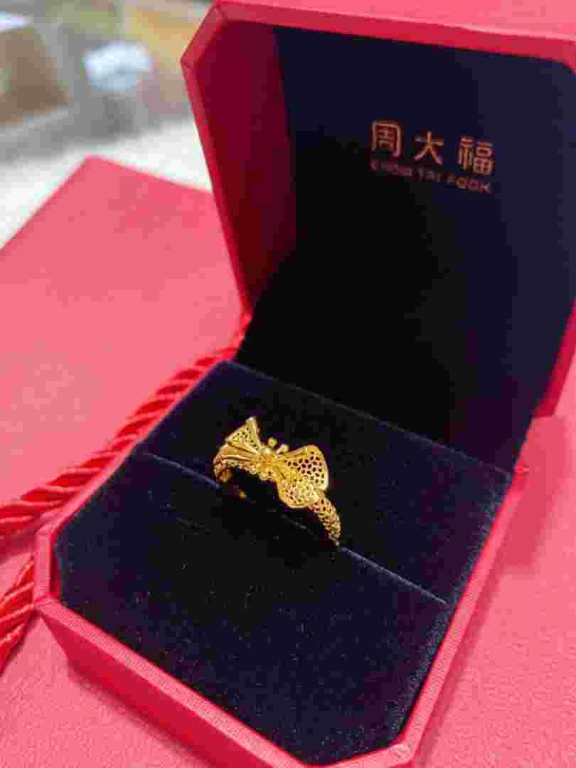 周大福新款戒指图片及价格图片周大福2022新款戒指-第2张图片-翡翠网 周大福新款戒指图片及价格图片周大福2022新款戒指-第2张图片-翡翠网