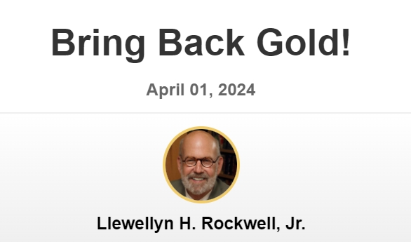 知名经济学家：美国市场必须回归“金本位制”！-第1张图片-翡翠网