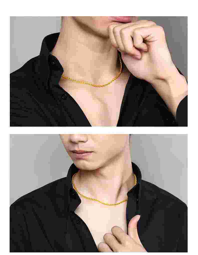 金项链男款细款金项链男款-第1张图片-翡翠网 金项链男款细款金项链男款-第1张图片-翡翠网