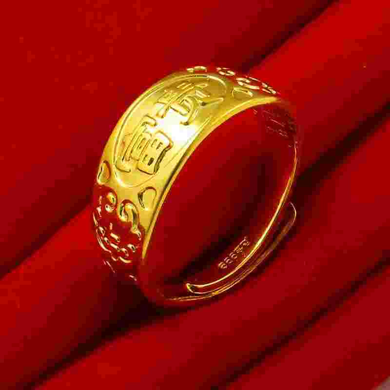 古法金戒指图片金戒指图片-第1张图片-翡翠网 古法金戒指图片金戒指图片-第1张图片-翡翠网