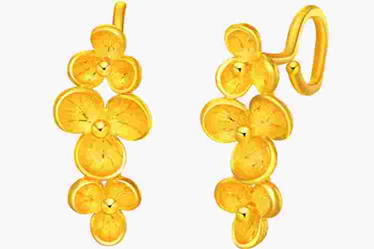 最新黄金耳环款式图片,最新款黄金耳环图片及价格-第1张图片-翡翠网 最新黄金耳环款式图片,最新款黄金耳环图片及价格-第1张图片-翡翠网
