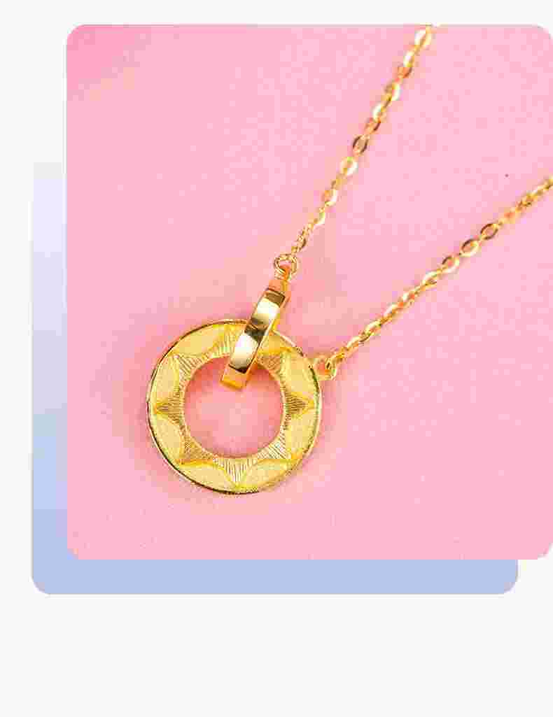 女士黄金项链图片大全集女士黄金项链图片大全-第1张图片-翡翠网