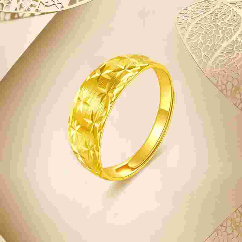 女士黄金2022戒指女士黄金戒指款式及价格-第2张图片-翡翠网 女士黄金2022戒指女士黄金戒指款式及价格-第2张图片-翡翠网
