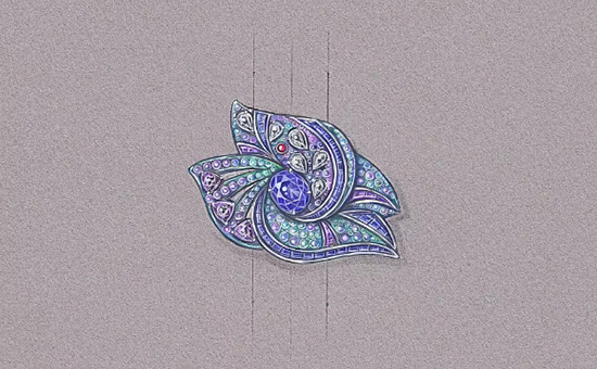 蝶变之美 Gübelin 推出独一款 Vibrant Wings 可拆卸蓝宝石戒指-第3张图片-翡翠网 蝶变之美 Gübelin 推出独一款 Vibrant Wings 可拆卸蓝宝石戒指-第3张图片-翡翠网