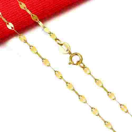 2800买了个18k金项链18k金项链300元是真的吗-第2张图片-翡翠网 2800买了个18k金项链18k金项链300元是真的吗-第2张图片-翡翠网