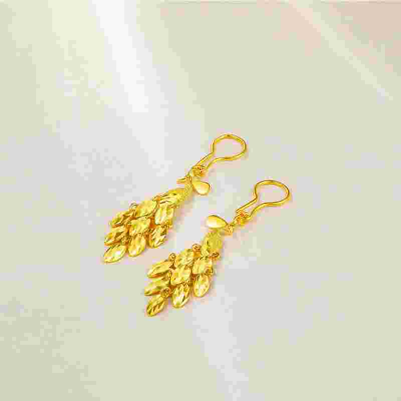 一对黄金耳环可以卖多少钱,一对黄金耳环可以卖多少钱呢-第2张图片-翡翠网