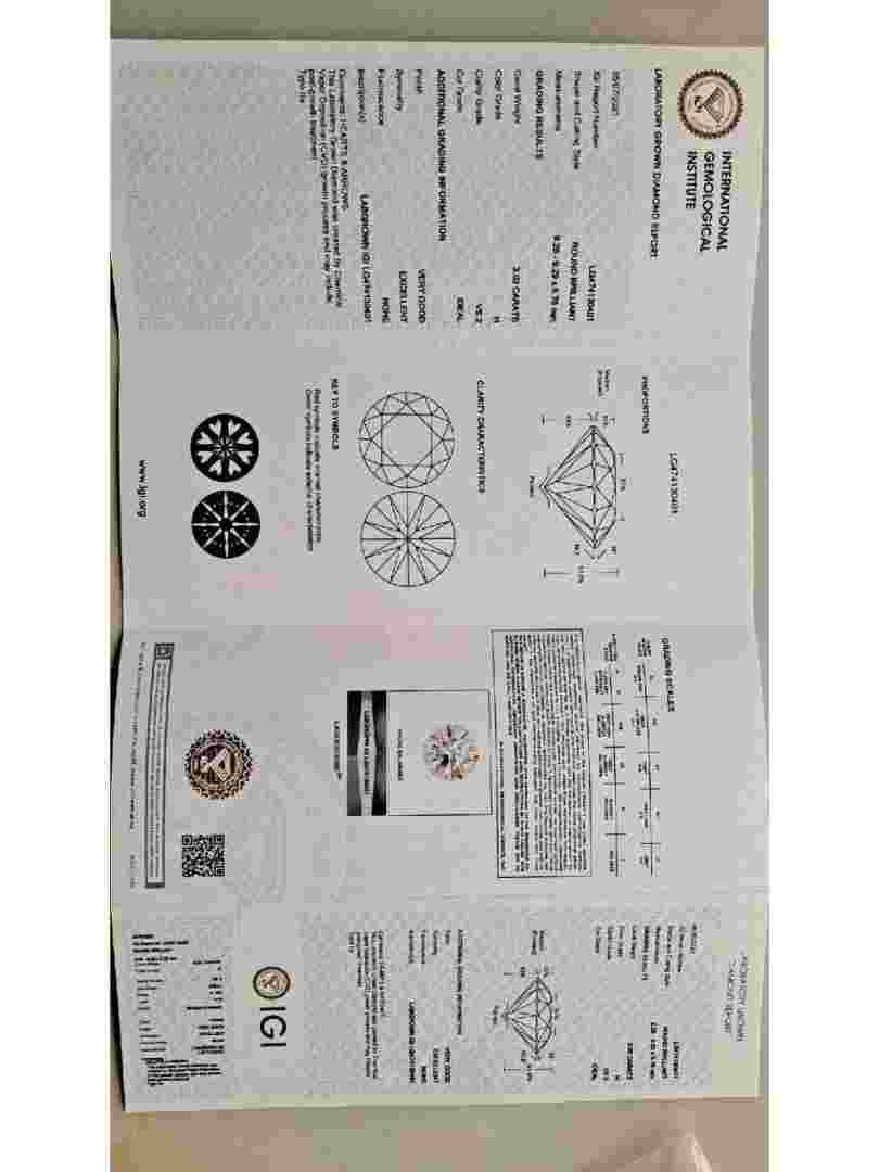 gia培育钻石证书,培育钻石证书-第2张图片-翡翠网