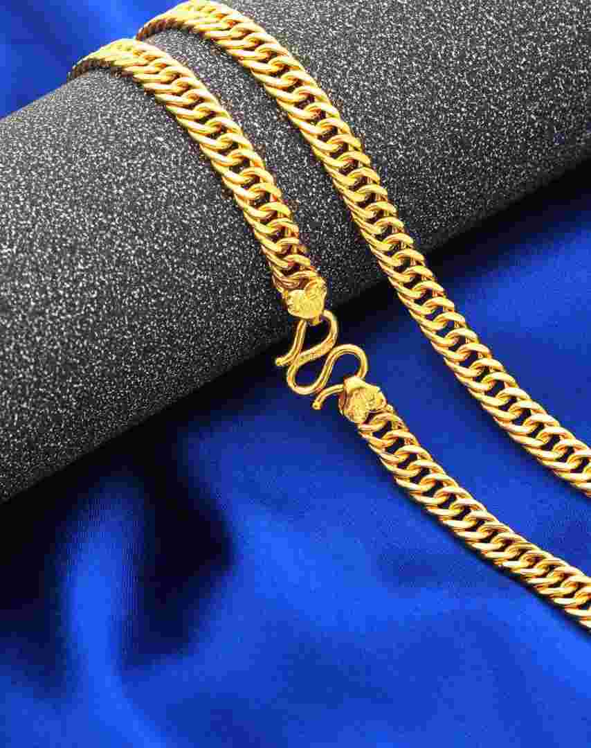 男士金项链价格一万左右男士项链1000左右-第1张图片-翡翠网