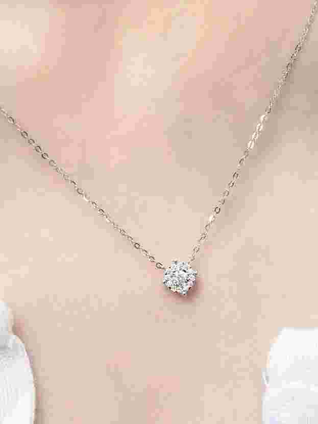 什么样的钻石项链值得买,什么钻石项链好-第1张图片-翡翠网