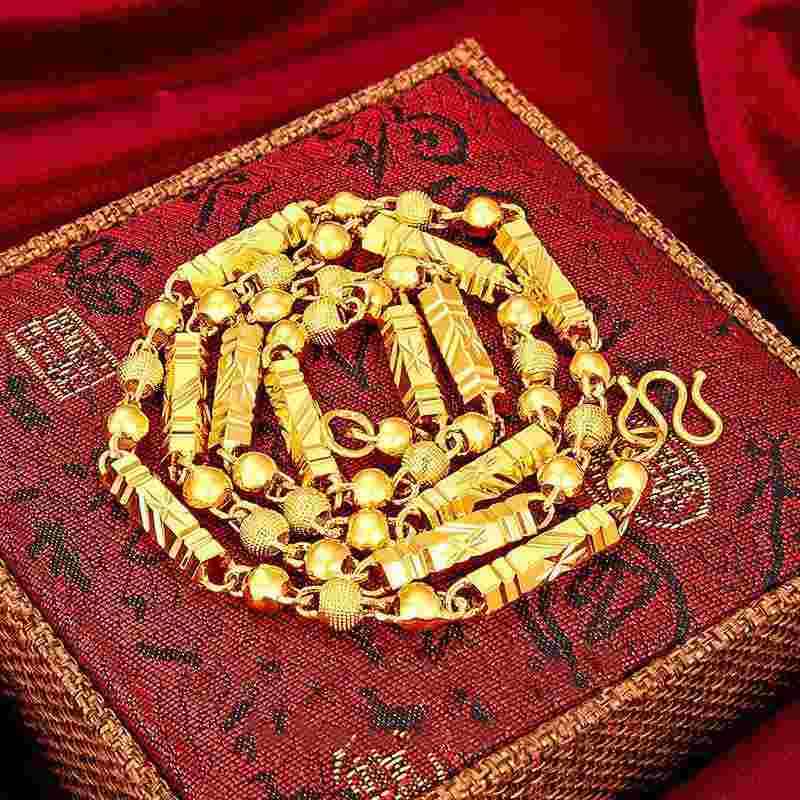 黄金项链男款图片大全,黄金项链男款最新款-第1张图片-翡翠网