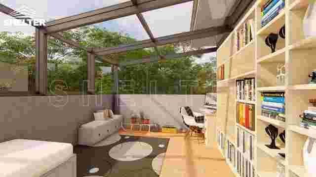 露台阳光房装修效果图 顶楼露台阳光房效果图-第2张图片-翡翠网