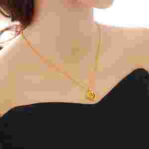 黄金项链真实图片,黄金项链真实图片礼物-第2张图片-翡翠网