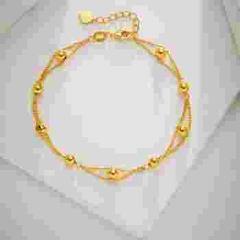 黄金手链图片,手链黄金图片女款-第2张图片-翡翠网 黄金手链图片,手链黄金图片女款-第2张图片-翡翠网