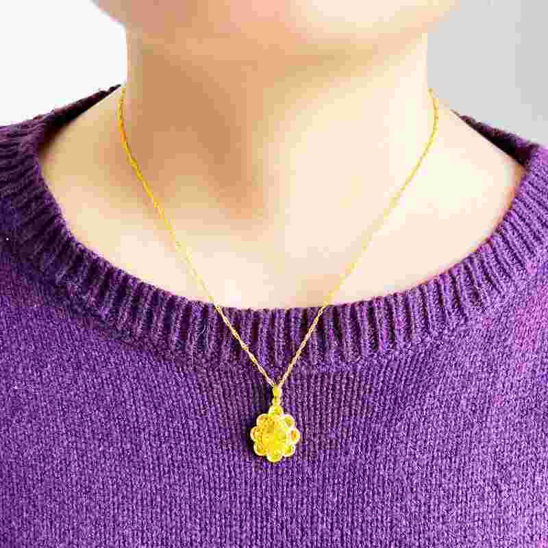 女士15克黄金项链图片女士15克黄金项链图片欣赏-第1张图片-翡翠网