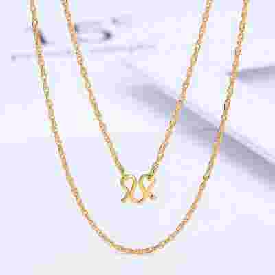 金项链绞到一起了怎么办,黄金项链绞丝链好不好-第2张图片-翡翠网 金项链绞到一起了怎么办,黄金项链绞丝链好不好-第2张图片-翡翠网