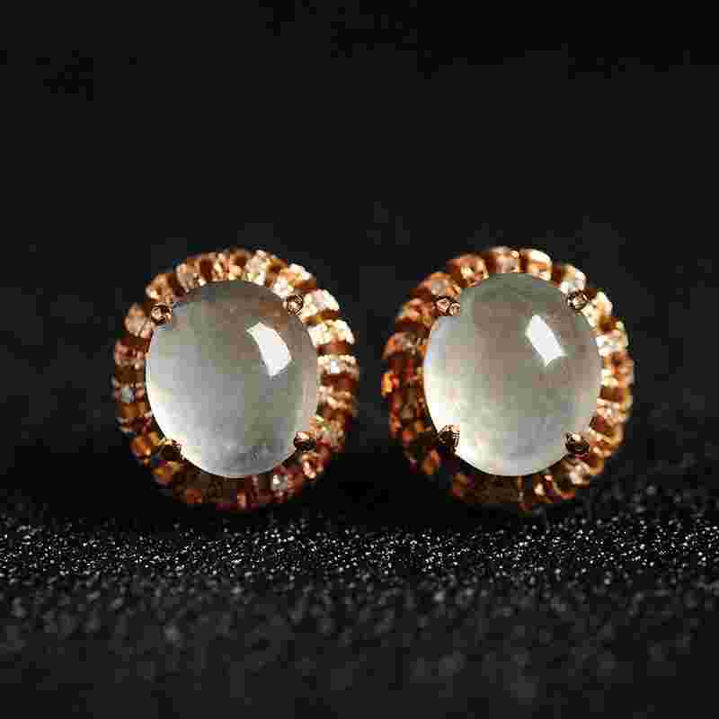 高档翡翠耳环和耳坠高档翡翠耳环和耳坠的区别-第2张图片-翡翠网