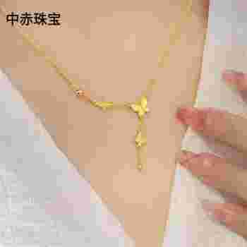 新款黄金项链图片,新款黄金项链图片大全-第2张图片-翡翠网