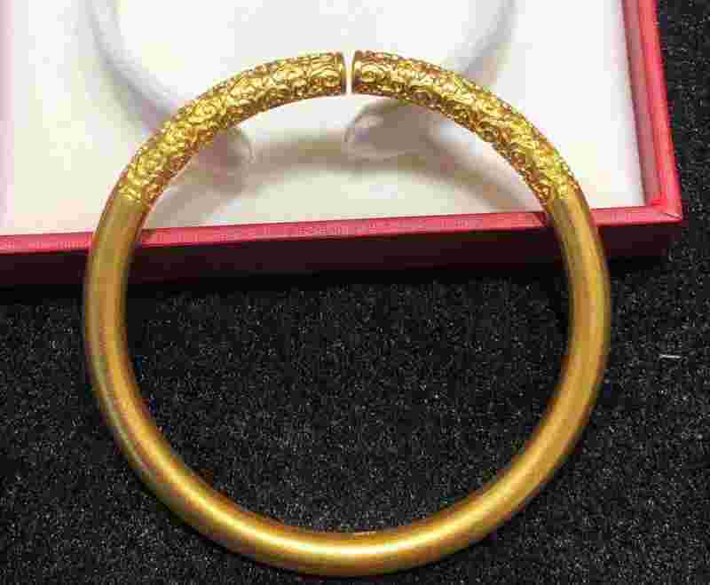 黄金手镯图片麻花黄金手镯图片-第2张图片-翡翠网 黄金手镯图片麻花黄金手镯图片-第2张图片-翡翠网