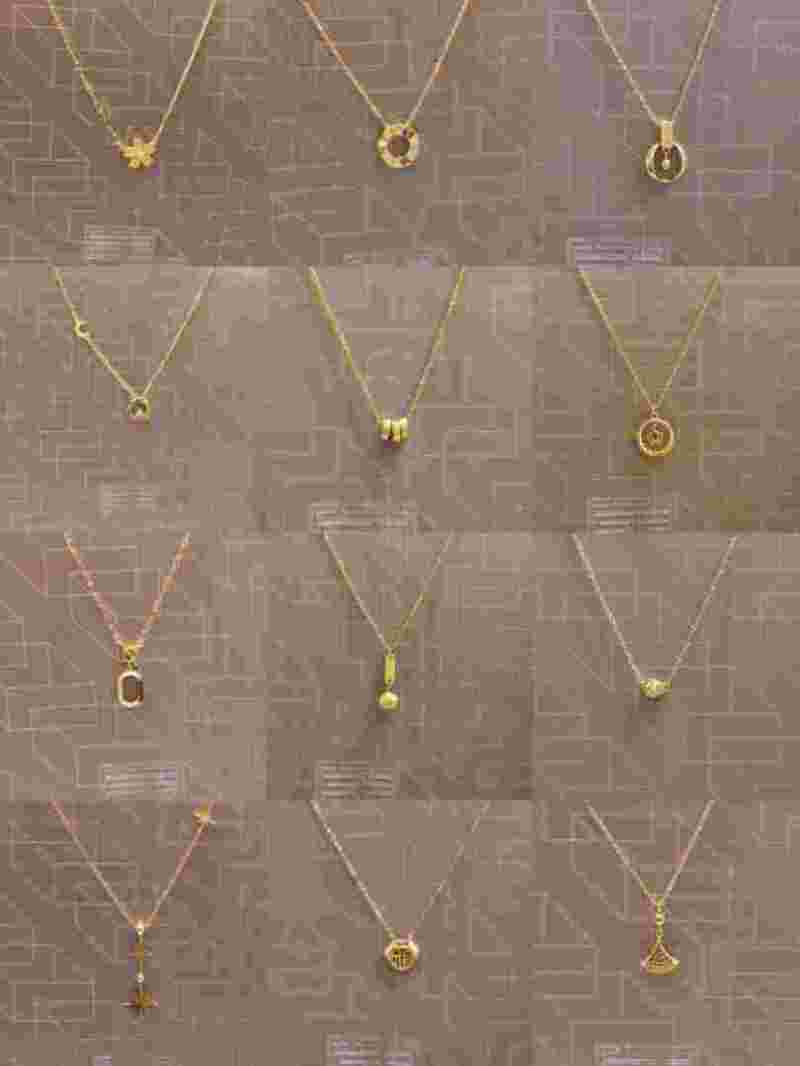 老凤祥首饰图片大全老凤祥最新款项链图片-第1张图片-翡翠网