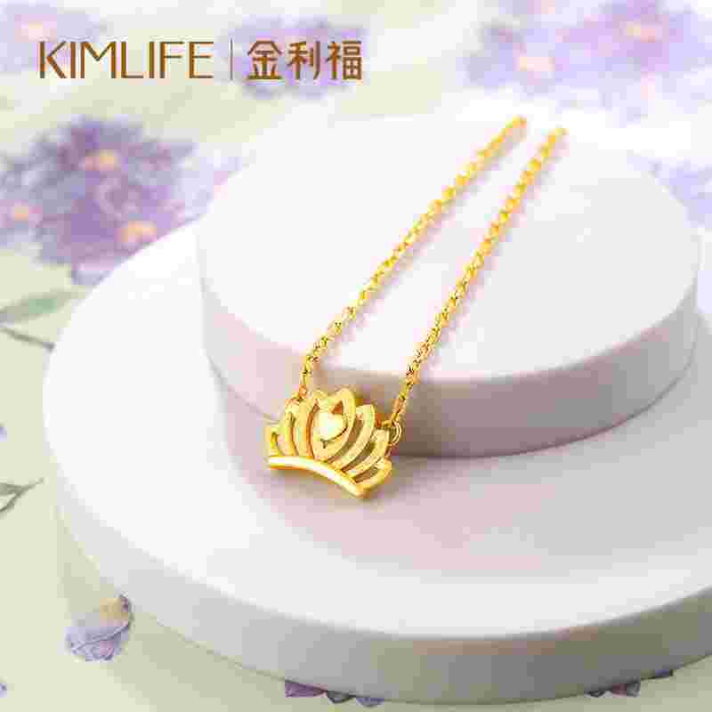 周大福黄金项链女款最新款黄金项链女款最新款-第2张图片-翡翠网