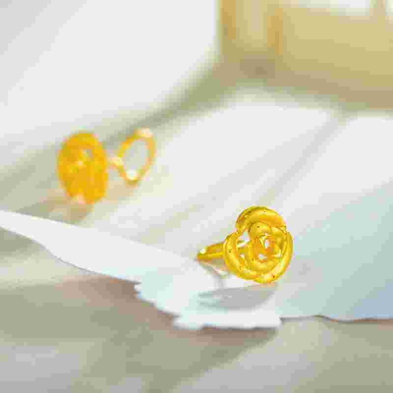 女士黄金耳环图片,女士金耳环多少钱一对-第2张图片-翡翠网 女士黄金耳环图片,女士金耳环多少钱一对-第2张图片-翡翠网