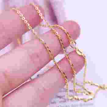 18k的金项链多少钱18k黄金项链多少钱一条-第2张图片-翡翠网 18k的金项链多少钱18k黄金项链多少钱一条-第2张图片-翡翠网