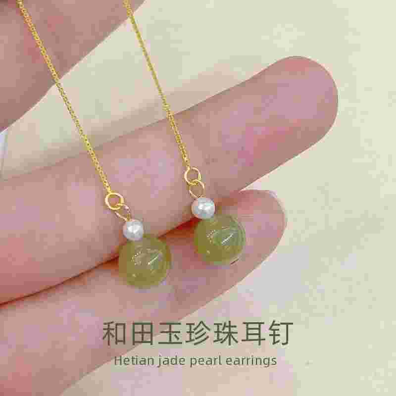 老玉耳坠图片价格老玉石手串图片大全集-第2张图片-翡翠网 老玉耳坠图片价格老玉石手串图片大全集-第2张图片-翡翠网