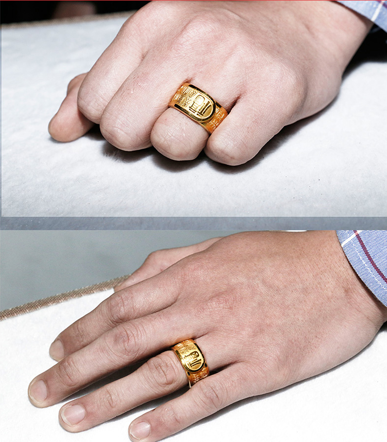 男士黄金戒指10克图片及价格,男士戒指黄金60克图片-第1张图片-翡翠网 男士黄金戒指10克图片及价格,男士戒指黄金60克图片-第1张图片-翡翠网