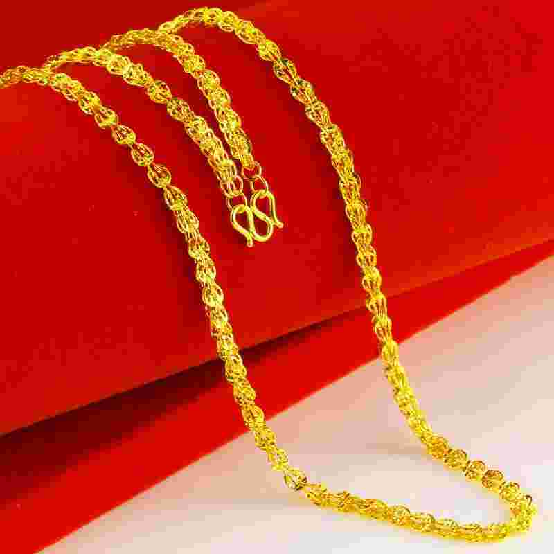 老凤祥女士金项链图片,老凤祥项链2020新款图女士-第1张图片-翡翠网 老凤祥女士金项链图片,老凤祥项链2020新款图女士-第1张图片-翡翠网