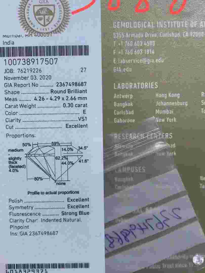 关于钻石30分价格大概多少的信息-第2张图片-翡翠网 关于钻石30分价格大概多少的信息-第2张图片-翡翠网