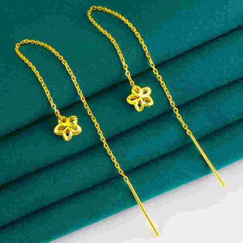 适合年轻人的黄金耳环推荐,适合年轻人的黄金耳环-第1张图片-翡翠网