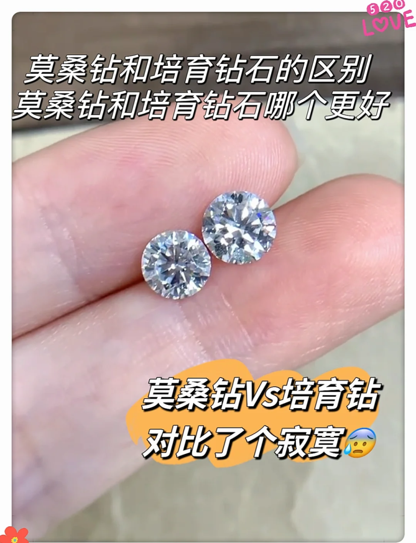 人造钻石好还是莫桑钻好一点,人造钻石好还是莫桑钻好-第2张图片-翡翠网