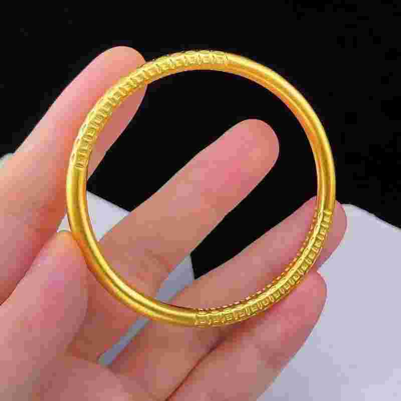 黄金手镯图片2020新款最好的,黄金手镯图片2022新款-第1张图片-翡翠网 黄金手镯图片2020新款最好的,黄金手镯图片2022新款-第1张图片-翡翠网