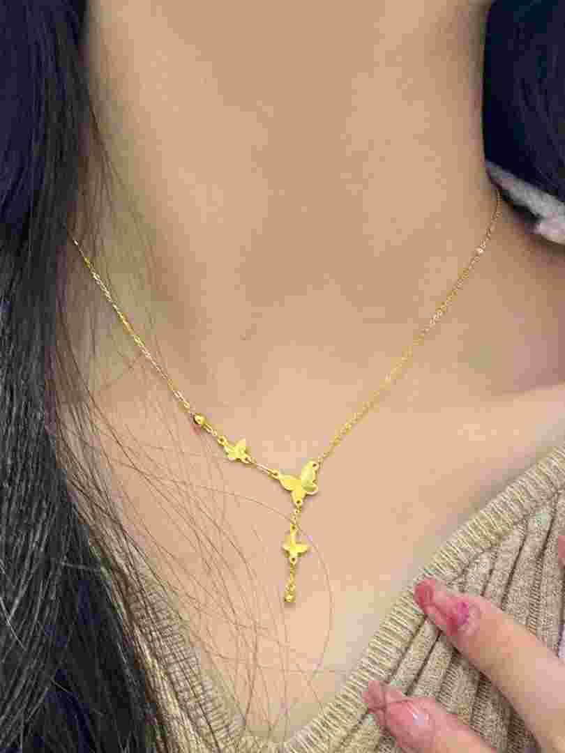 现在最流行的黄金项链图片现在最流行的黄金项链-第1张图片-翡翠网