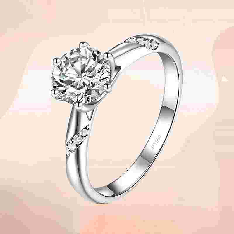 铂金pt950钻戒,铂金pt950钻戒的品牌-第1张图片-翡翠网 铂金pt950钻戒,铂金pt950钻戒的品牌-第1张图片-翡翠网