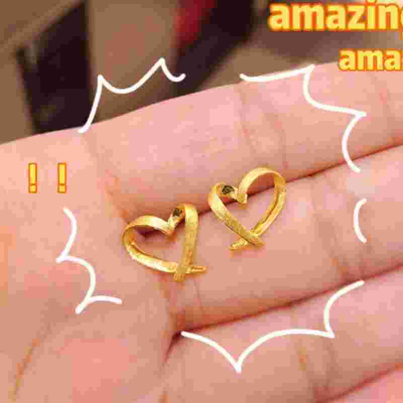 12克的黄金耳钉图一克金耳钉多少钱一克-第1张图片-翡翠网