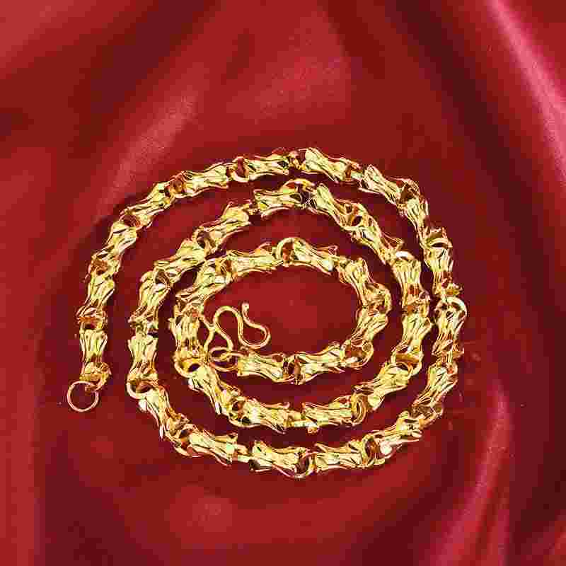 男士黄金20克项链图片,男士黄金项链20克有多大-第1张图片-翡翠网 男士黄金20克项链图片,男士黄金项链20克有多大-第1张图片-翡翠网