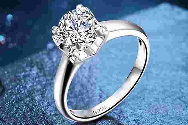 白金钻戒钻石掉了还值钱吗,白金钻戒钻石掉了还值钱吗图片-第2张图片-翡翠网