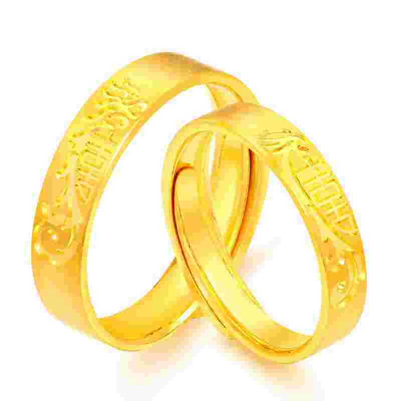 2022年黄金戒指新款图片大全,2022年黄金戒指新款图片-第1张图片-翡翠网