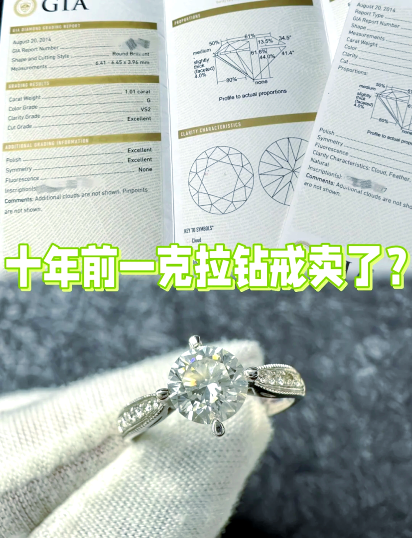 1克拉钻石戒指回收价格是多少呢,1克拉钻戒最低回收价格-第2张图片-翡翠网 1克拉钻石戒指回收价格是多少呢,1克拉钻戒最低回收价格-第2张图片-翡翠网