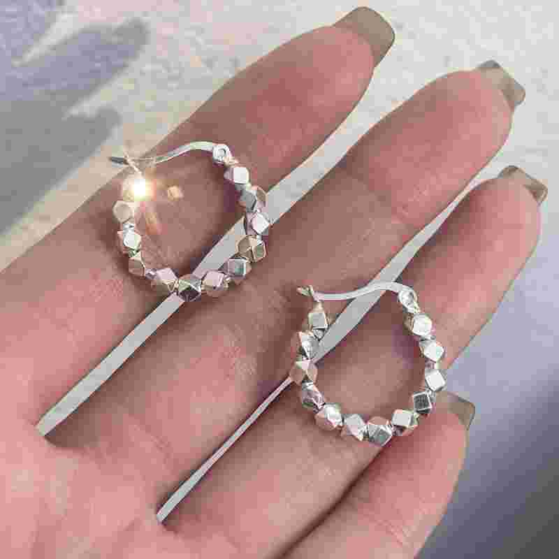 纯银耳环图片纯银耳圈图片大全-第1张图片-翡翠网 纯银耳环图片纯银耳圈图片大全-第1张图片-翡翠网