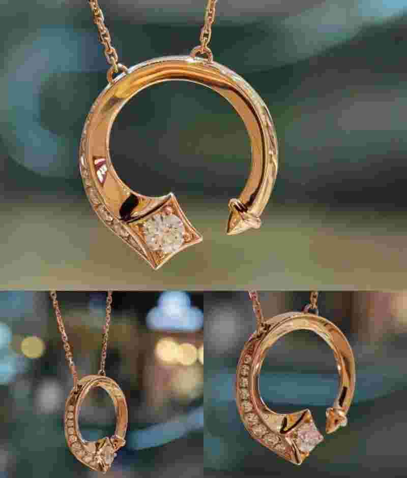 周大福最新款钻石项链图片,周大福最新款钻石项链-第1张图片-翡翠网