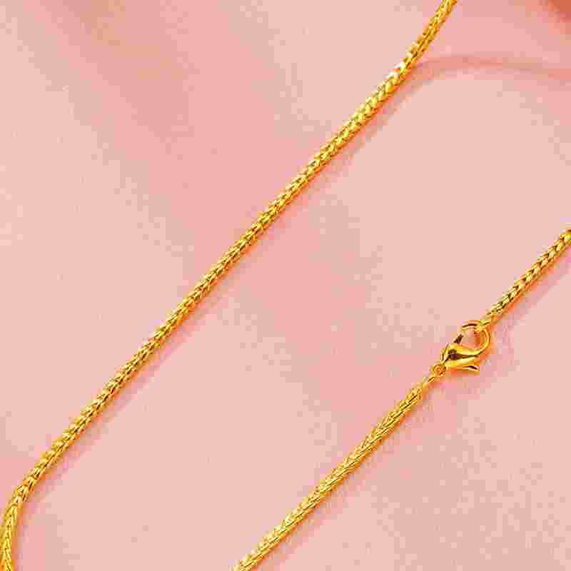 3400买了个18k金项链贵不贵的简单介绍-第2张图片-翡翠网