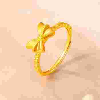 黄金戒指2020年最流行女款式2022黄金戒指最新款式女-第1张图片-翡翠网 黄金戒指2020年最流行女款式2022黄金戒指最新款式女-第1张图片-翡翠网