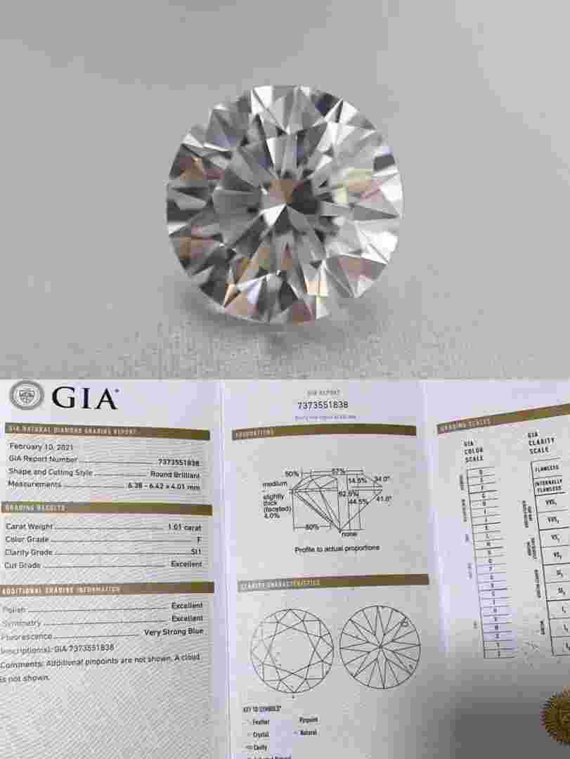 钻石净度si是什么等级钻石净度级别si1什么意思-第1张图片-翡翠网 钻石净度si是什么等级钻石净度级别si1什么意思-第1张图片-翡翠网