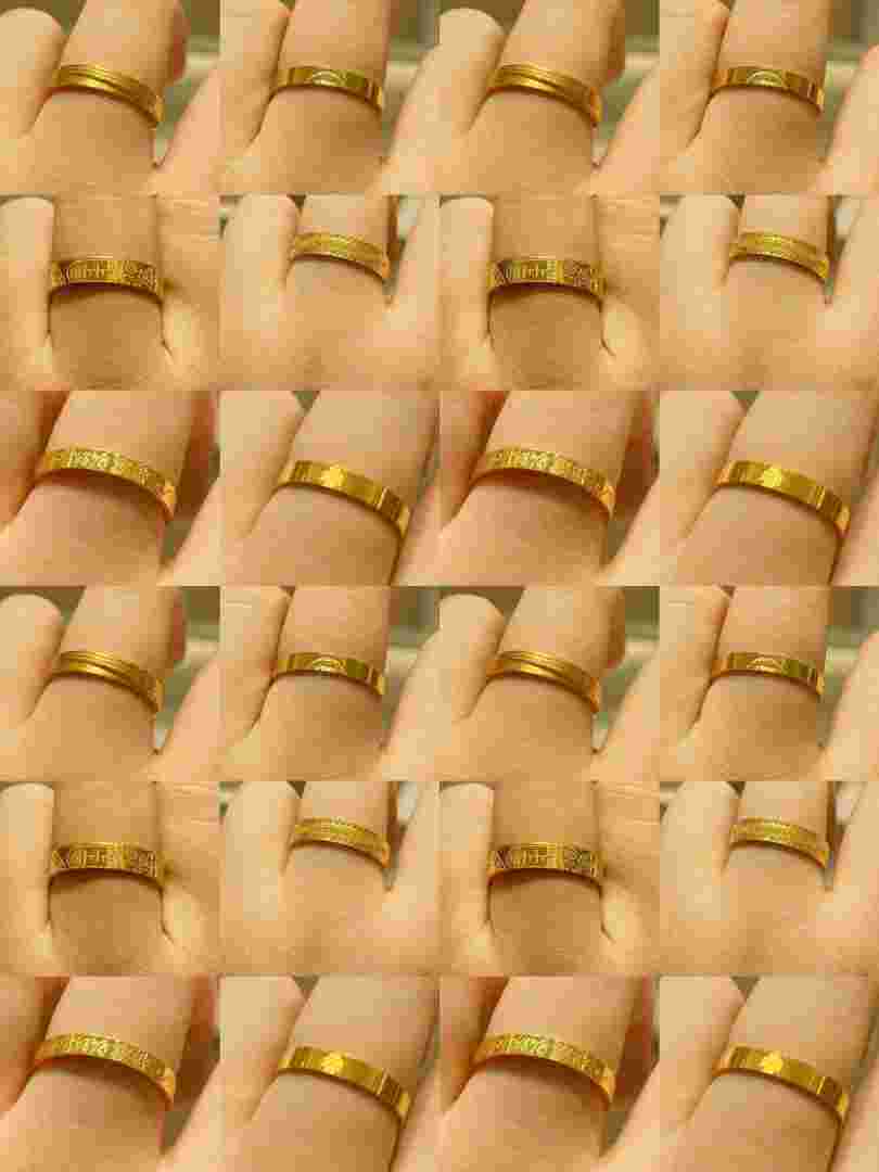 适合年轻女性戴的戒指,适合年轻人的黄金戒指女款式-第2张图片-翡翠网