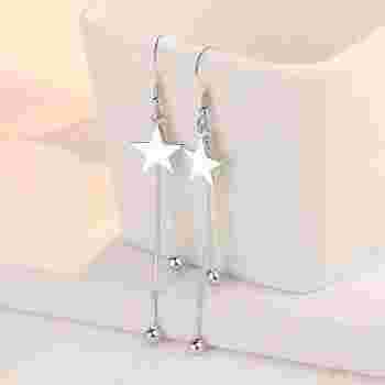 纯银耳环图片大全纯银耳坠最新章节