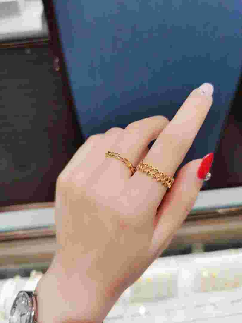 周大福金戒指,周六福黄金戒指