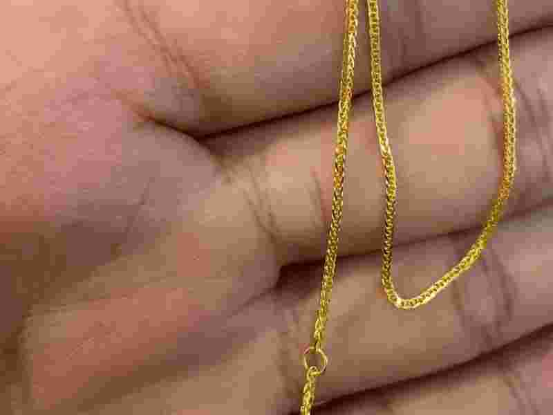 18k金项链图片大全18k金项链吊坠图片