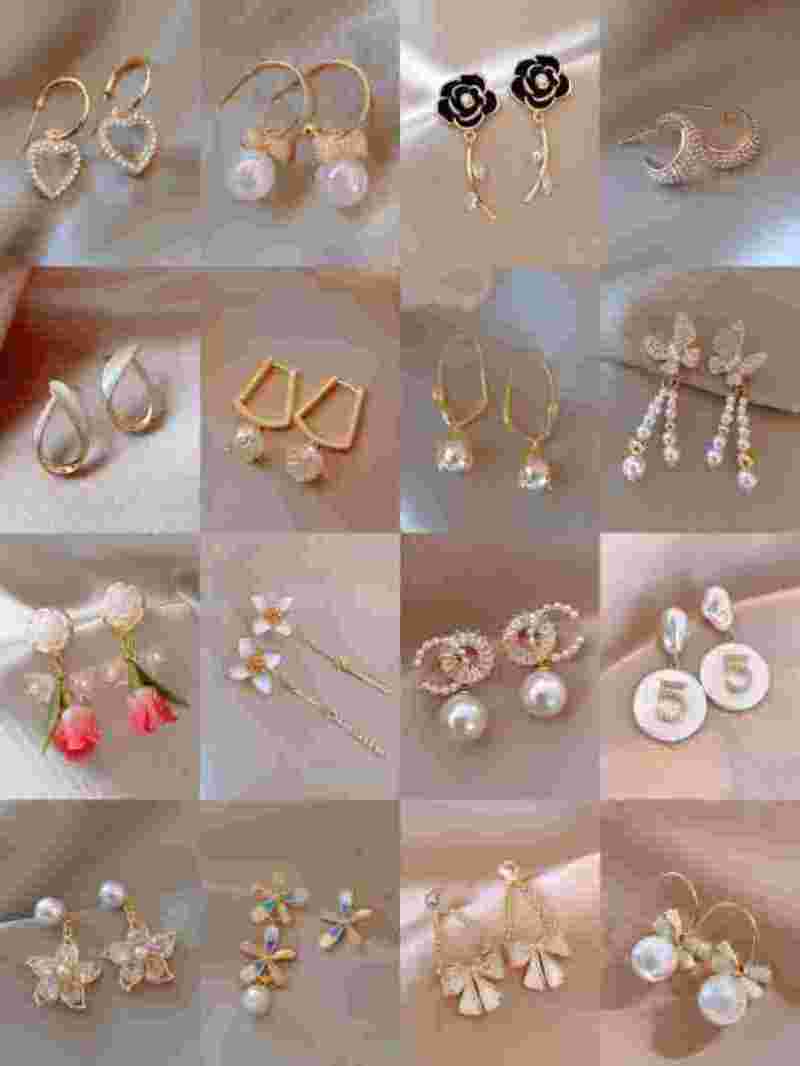 最新耳环款式图片,最新款耳钉女新款图片